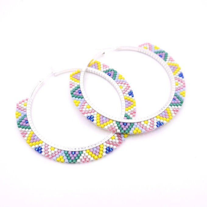 Créoles Eclat multicolore